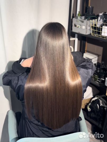 Кератин, ботокс, прикорневой объём