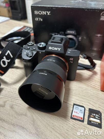 Фотоаппарат Sony Alpha A7 Mark III 50 мм+28-70 мм