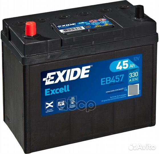 Аккумуляторная батарея EB457 exide