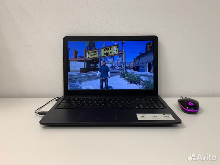 Игр. Asus 2020года/8gb/480gb/Nvidia/АКБ до 5ч