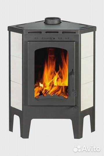 Печь-камин бавария угловая Экокамин