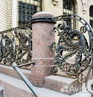 Кованые лестничные ограждения