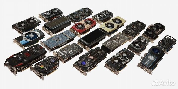 Любые видеокарты на гарантии от любых брендов