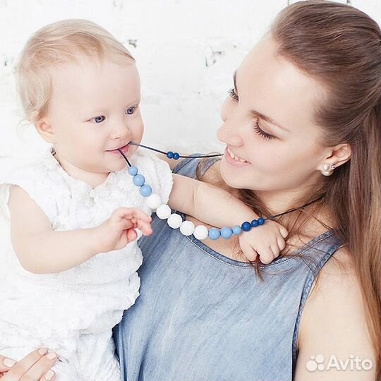 Грызунки / слингобусы именной держатель для соски