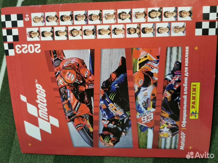 Наклейки panini motogp 2023