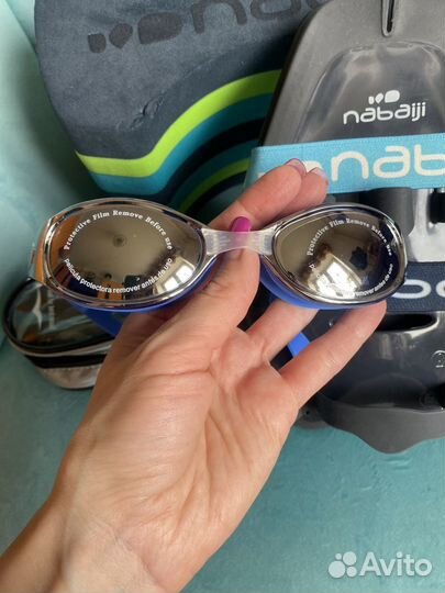 Очки, лопатки, колобашка для плавания Nabaiji