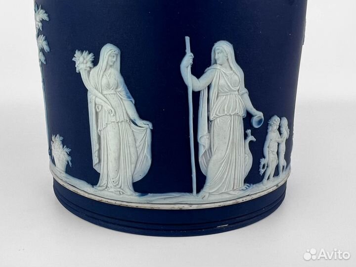 Бисквитница Wedgwood, Англия, фарфор, 1891-1908 гг