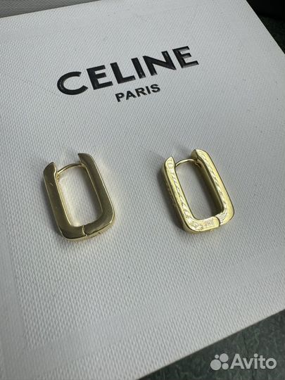 Серьги Celine