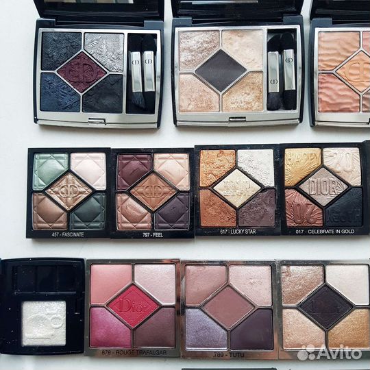 Тени для век dior chanel sisley оригинал