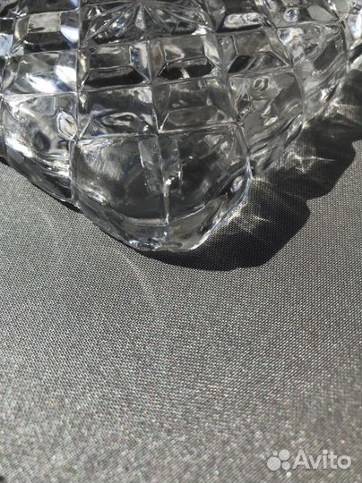 Шкатулка хрусталь СССР