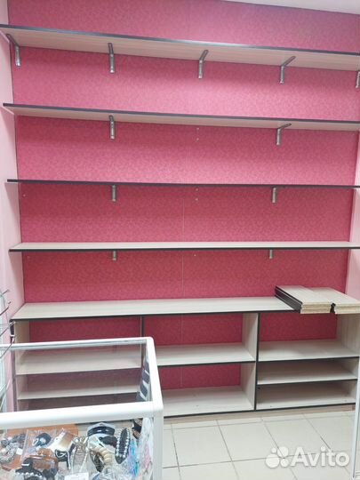 Витрины полки эко панель