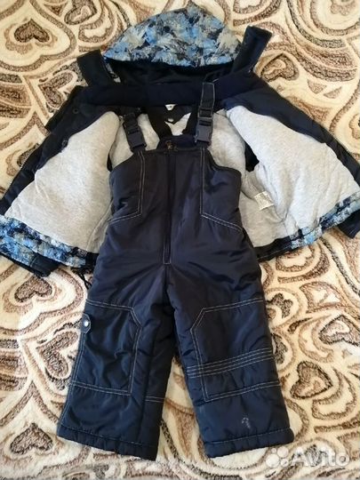 Зимний костюм для мальчика 80р. Rusland