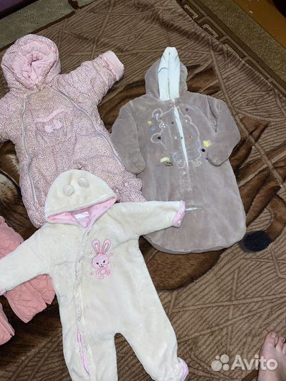 Детские вещи пакетом для девочек