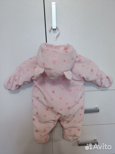 Комбинезон плюшевый 56