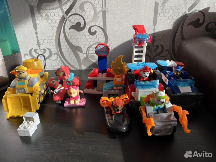 Конструктор mega blocks (щенячий патруль)