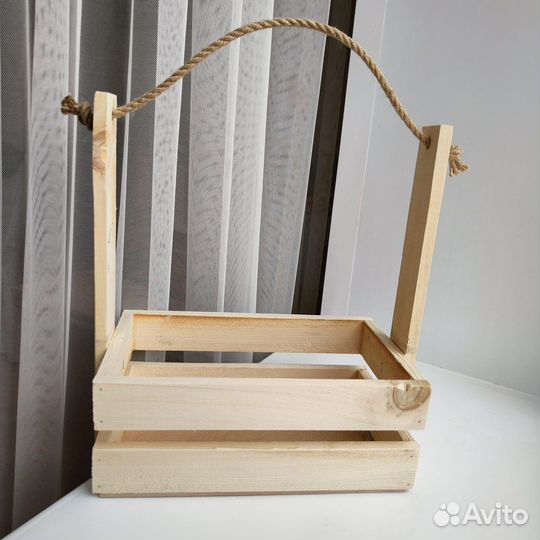 Ящик деревянный флористический