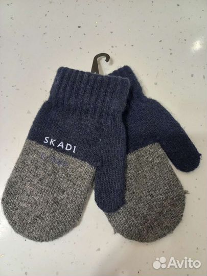 Варежки детские новые