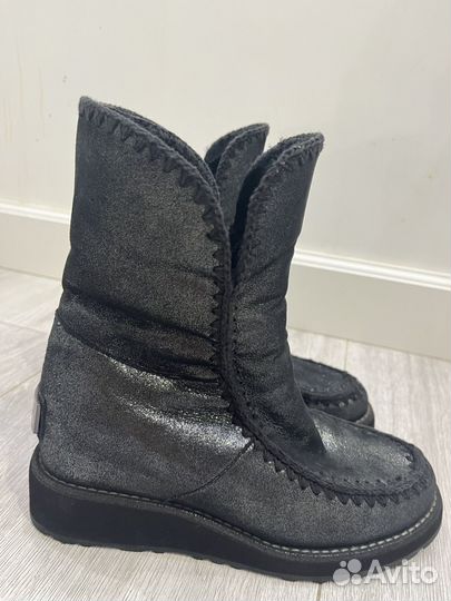 Сапоги зимние натуральные