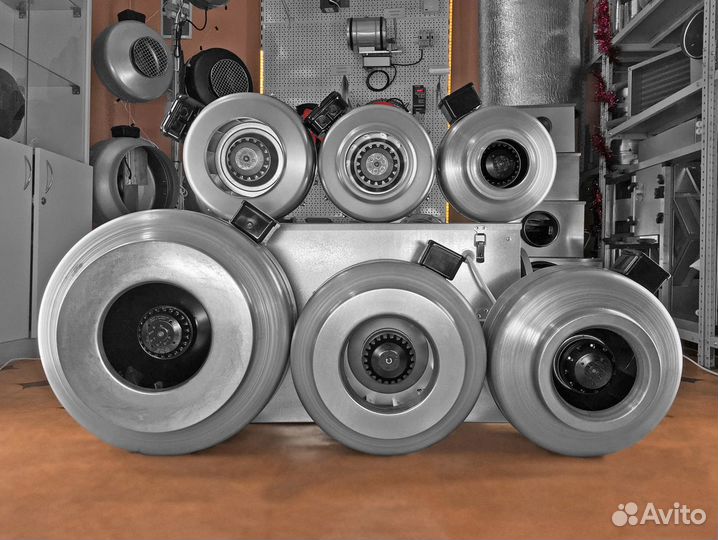 Вентиляция. Канальный вентилятор. Вытяжка