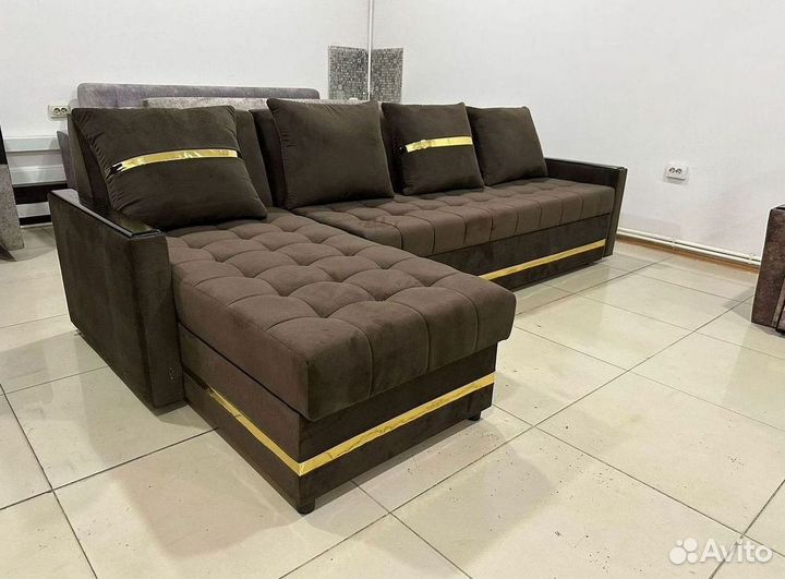 Угловой диван раскладной на заказ