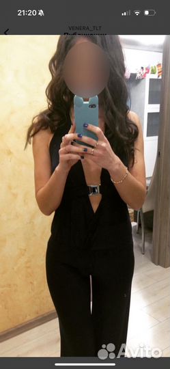 Комбинезон с открытой спиной