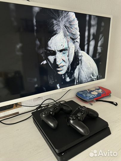 Игровая консоль ps4 slim 1tb
