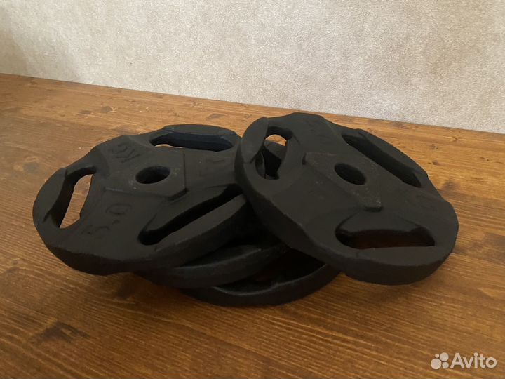 Гантели 18,5 кг каждая