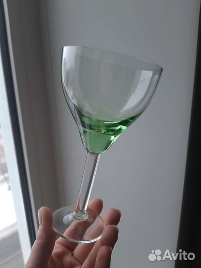 Фужеры цветное стекло