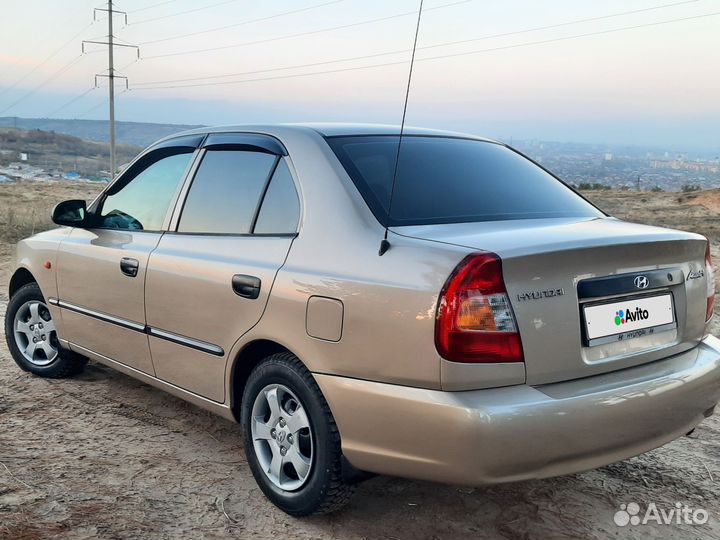 Hyundai Accent 1.5 МТ, 2003, 173 000 км