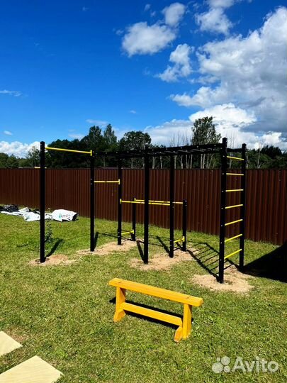 Воркаут площадка спортивный комплекс sswa