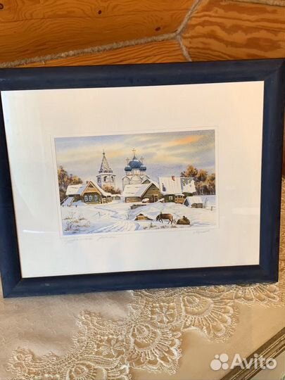 Картина Суздаль