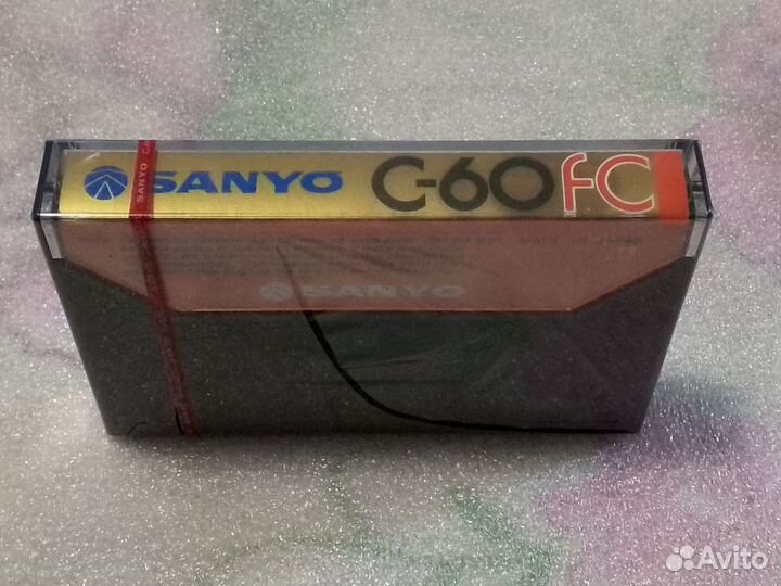 Новая редкая аудиокассета Sanyo FC-60.FeCr. 1978г