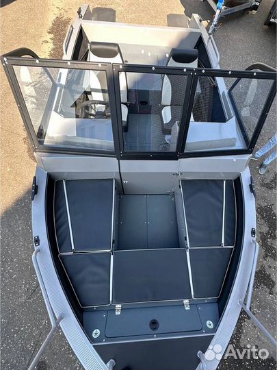 Моторная лодка Триера 460 и мотор Hidea 60 новые