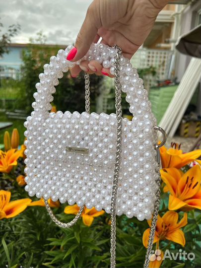 Сумка из бусин ручной работы