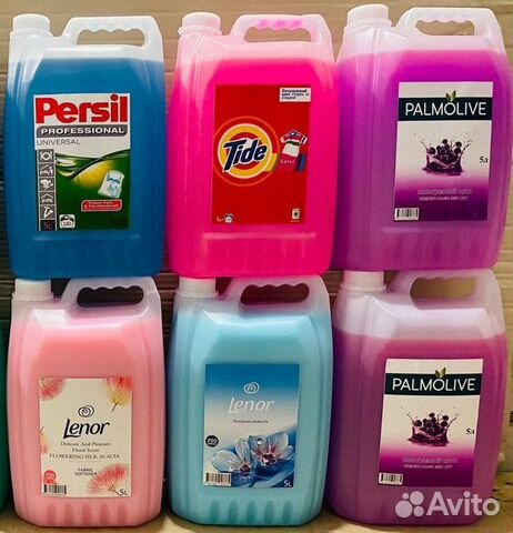 Гель для стирки Ариель Персил Тайд Доместос Ленор