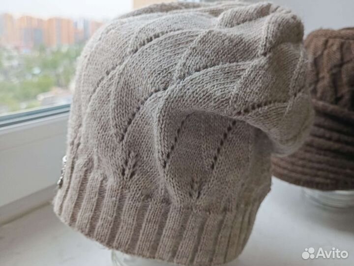 Шапка женская вязаная