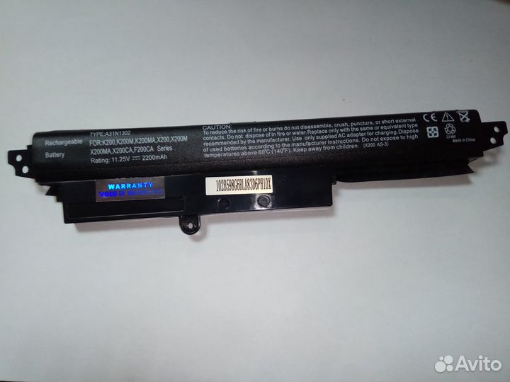 Аккумулятор для ноутбука Asus A3INI302