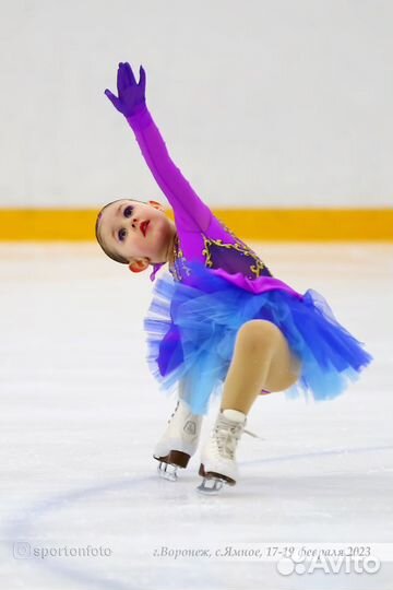 Платье для фигурного катания 116-122