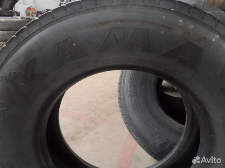 Шина грузовая рулевая Кама 315/70 R 22,5 глубина