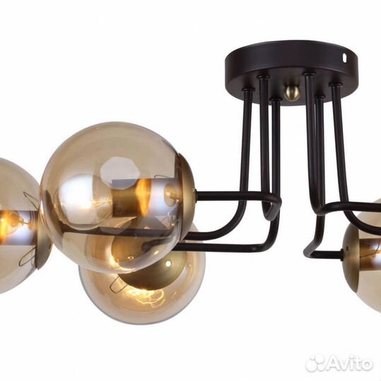 Люстра потолочная в спальню современная