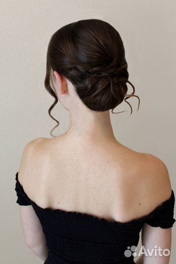 Вечерние прически, услуги стилиста