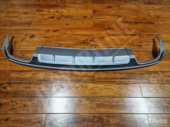 Диффузор S6 Look для Audi A6 C7 4G Facelift