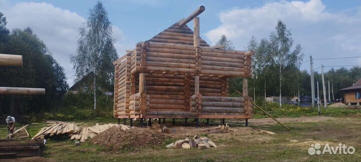 Срубы ручной рубки