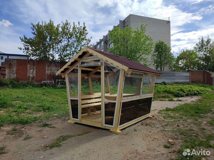 Мягкие гибкие окна шторы пвх для беседки