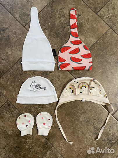 Шапочка для новорожденного