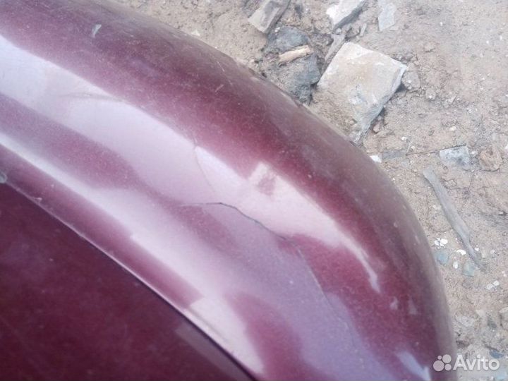 Бампер задний Chevrolet Lanos 2009