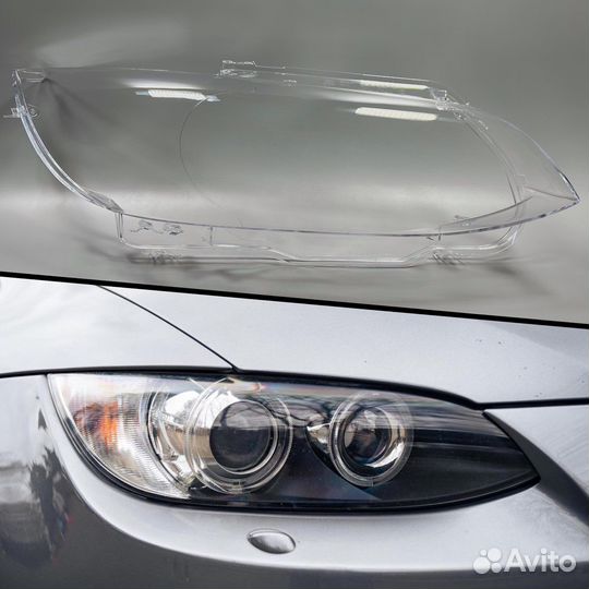 Стекло фары BMW 3 E92/E93 (2005-2010) дорест
