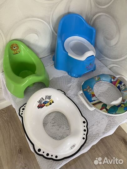 Детские горшки и накладки на унитаз