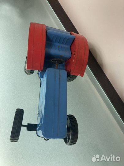 Жестяная Заводная Игрушка СССР - Трактор