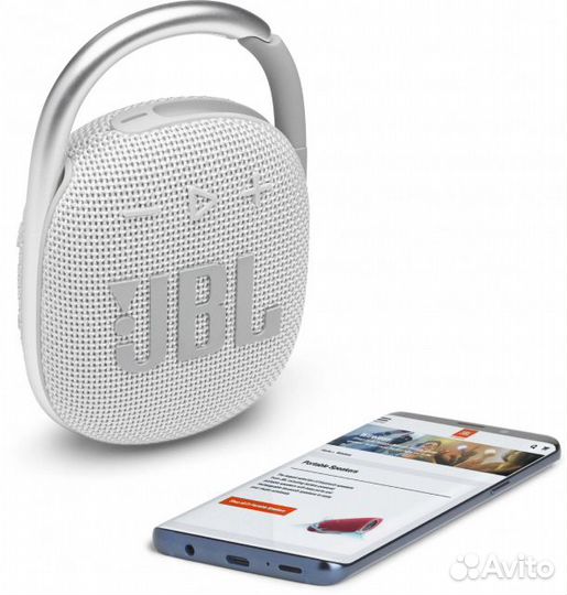 Портативная акустическая система JBL Clip 4 White